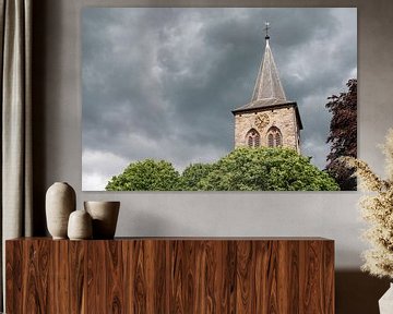 St. Saturnin kirche Weismes by Richard Wareham