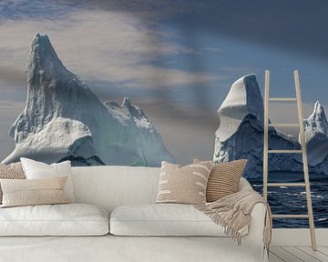 IJsberg voor de kust van Twillingate Newfoundland