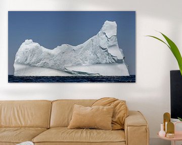 IJsberg voor de kust van Twillingate Newfoundland van Menno Schaefer