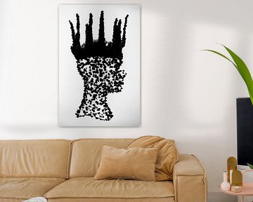 Fragmented Crown: A Study in Contrast by kautsar1 art