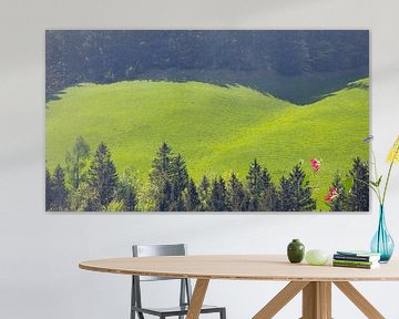 Paysage dans les Alpes sur Bo Valentino