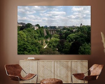 Pétrusse valley Luxembourg by Richard Wareham