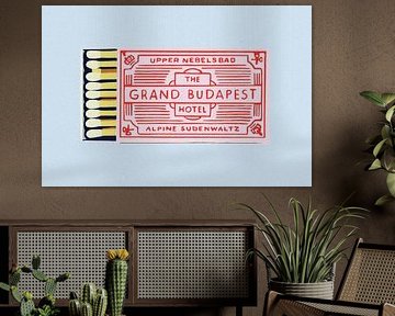 L'affiche de The Grand Budapest Hotel