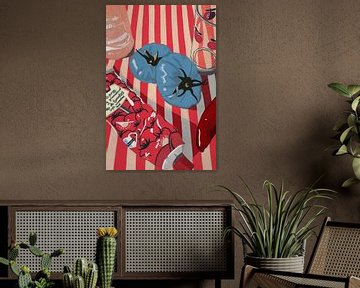 Blauwe tomaten van Studio Mandariini