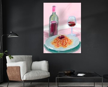 Spaghetti lekkernij van Ohkimiko