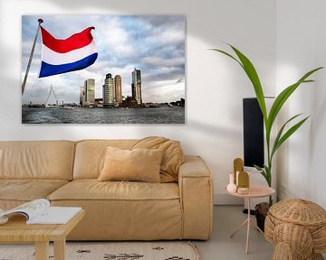 Skyline Rotterdam - Port of Europe van Jan Sportel Photography