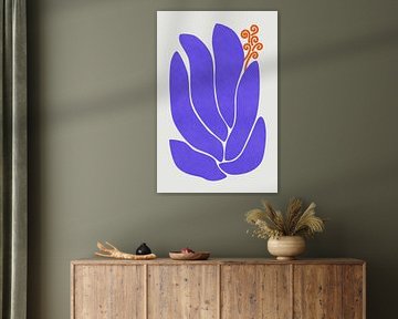 Fleur de lys violet sur amini54