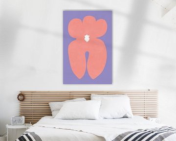 Fleur d'orchidée rose sur amini54