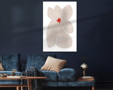 Fleur de lys rose sur amini54