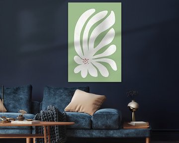 Witte chrysant bloem van amini54