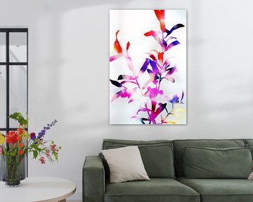 Bloemen van de bloeiende altviool van amini54