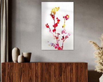 Bloeiwijze Rode Bloemen van amini54