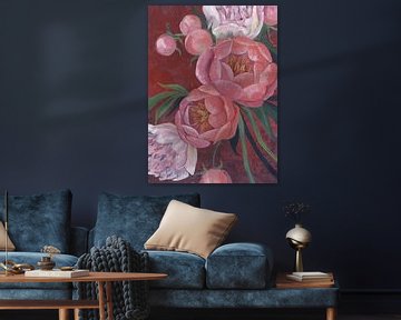 Nevaeh pioenrozen van Rosana Laiz Blursbyai