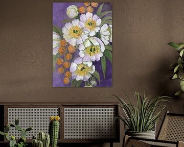 Bouquet pictural de Choi sur Rosana Laiz Blursbyai