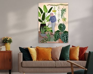 Mijn thuisjungle in koraal van Rosana Laiz Blursbyai