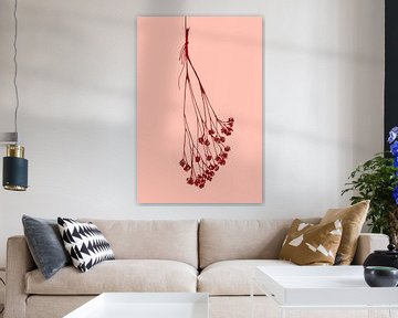 Gypsophila inktschets II van Rosana Laiz Blursbyai
