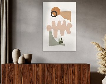 Scène botanique : couleurs et formes sur amini54