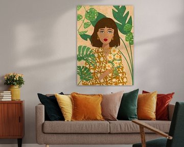Plantenvrouw van Raissa Oltmanns