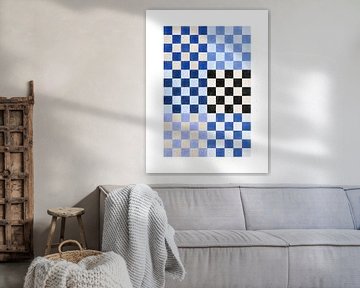 Checker Board Blues van Elena Ristova