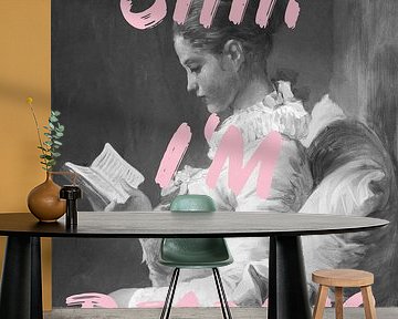 Shh I'm Reading by Grace Digital Art Co