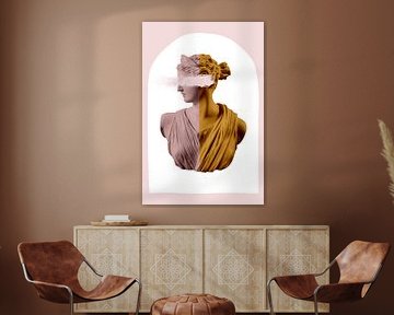 Artemisorangepink Ratio2x3 by Grace Digital Art Co