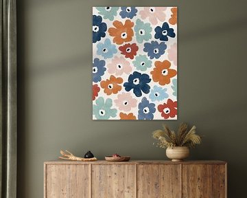 Fiësta met bloemen van Elena Ristova