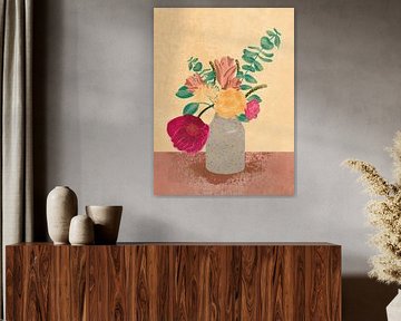 Fleurs arrangées sur Raissa Oltmanns