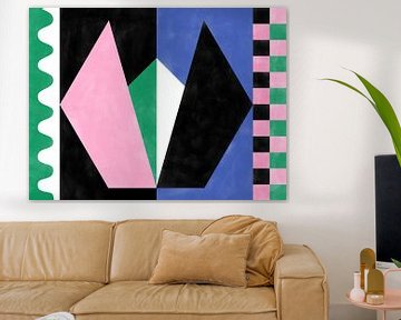 Gedurfde geometrische vormen van Elena Ristova