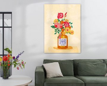 Always flowers by Raissa Oltmanns