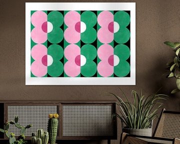 Vormen van bloemgeometrie van Elena Ristova