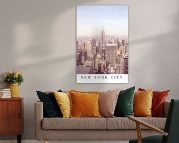 Newyorkcityreisafdruk2030 van Grace Digital Art Co