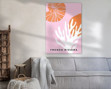 Rivierapinkoranje Ratioiso van Grace Digital Art Co