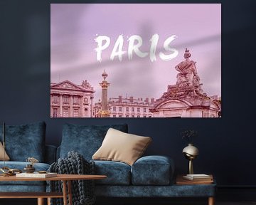 Purpleskyparis Verhouding2x3 van Grace Digital Art Co