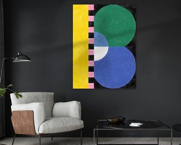 Colorful Geometry Block and shapes by Elena Ristova