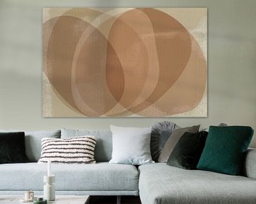 Abstracte Scandinavische vormen van Dina Dankers