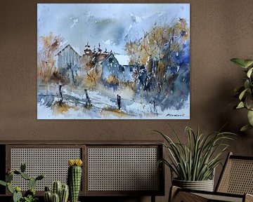 Stille daken van pol ledent
