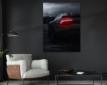 Lamborghini Huracan: Rotes Glühen von John Dan