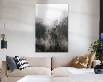 In de armen van de mist van Marika Huisman fotografie