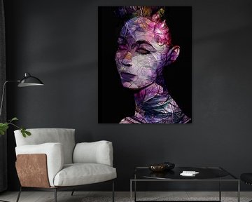Verpozen met bloemen van Ruth Day