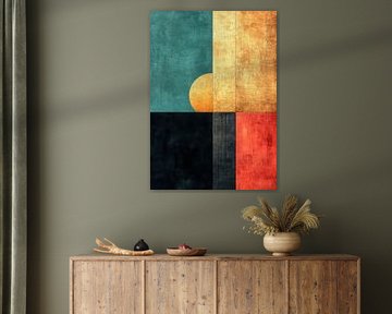 Teal & Orange Minimalism by Niklas Maximilian