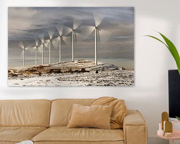 Windturbines van Joan Gil Raga