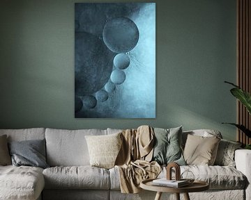 Water and oil photography combined with my painting by Ellen van Deelen