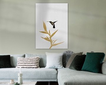 Colibri et fleur Ii sur Orara Studio