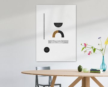 Abstract Geometric III by Orara Studio