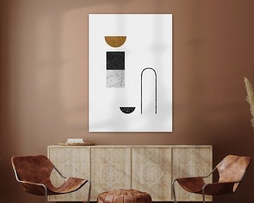 Abstract Geometric IV by Orara Studio