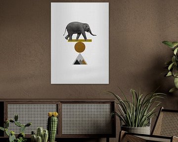 Tribale olifant van Orara Studio