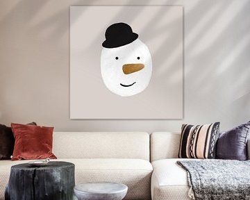 Kerst Sneeuwman van Orara Studio
