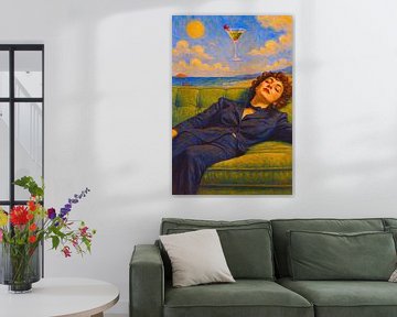 Martini in de Lucht, Chillen op de Bank. Het Geheim van de Zomer! van GᎥรєlค Art Ŧ๏г Y๏ย