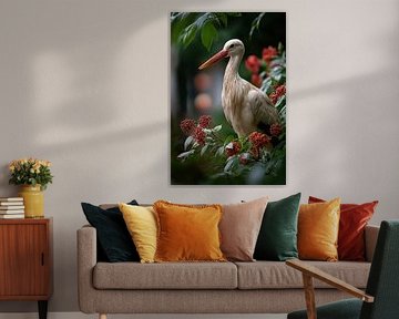 Ooievaar in de natuur