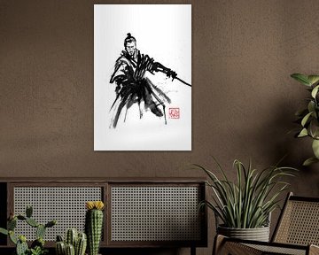 sword is drawn sur Péchane Sumie